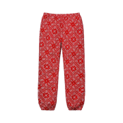 Supreme Bandana Track Pants Red - 18SS