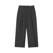 DIVEIN HBT Stripe Trousers Charcoal