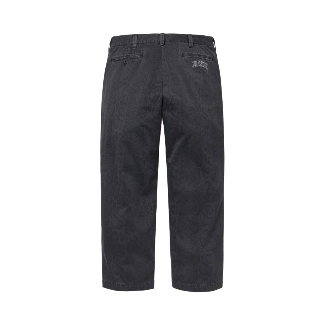 슈프림 스네이크 프린트 치노 팬츠 차콜 - 24SS(Supreme Snake Print Chino Pant Charcoal - 24SS) - 2