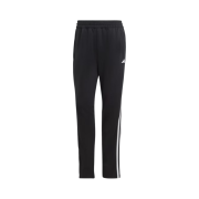 (W) Adidas Aeroready Train Essential 3S Pants Black White - KR Sizing
