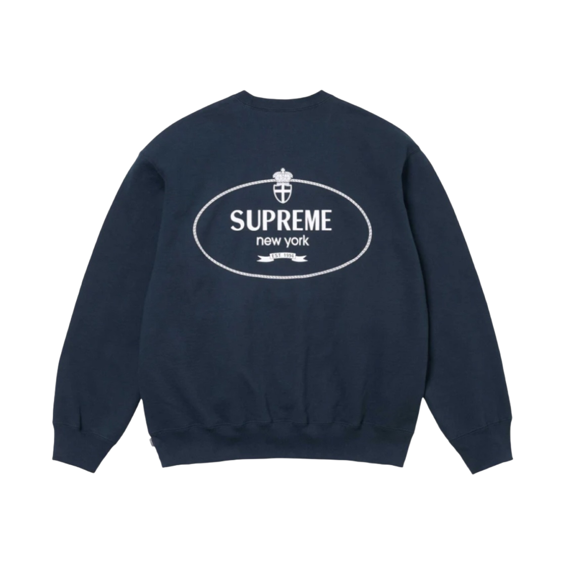 슈프림 크레스트 크루넥 네이비 - 24FW(Supreme Crest Crewneck Navy - 24FW) - 1