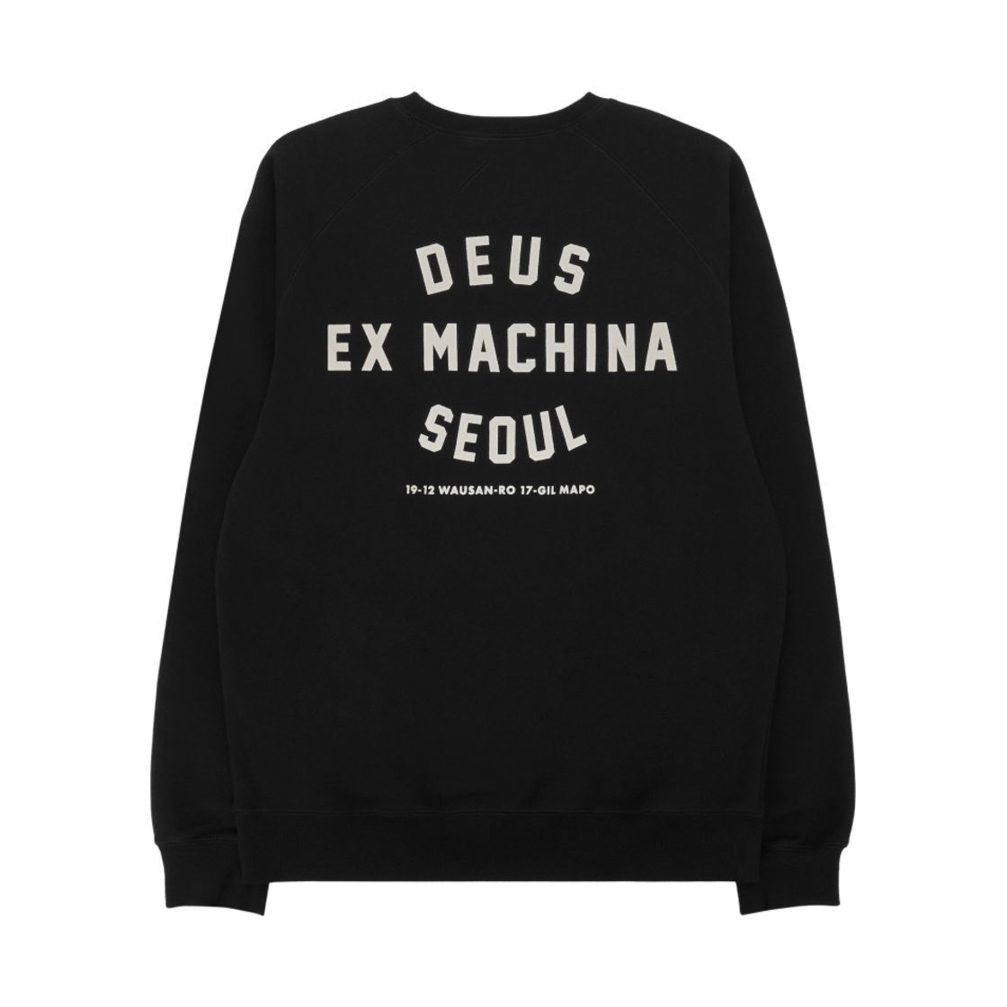 DMW48259J2-BLA/D243USW011-099 Deus Ex Machina Seoul Address Crew Black