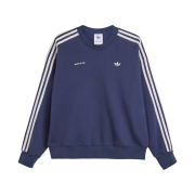 (W) Adidas x Sporty & Rich Sweatshirt Night Navy - KR Sizing