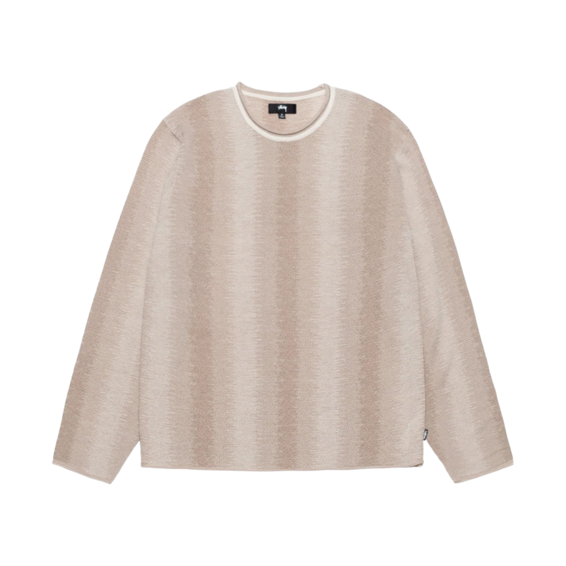 스투시 쉐도우 스트라이프 스웨터 내츄럴(Stussy Shadow Stripe Sweater Natural) - 1