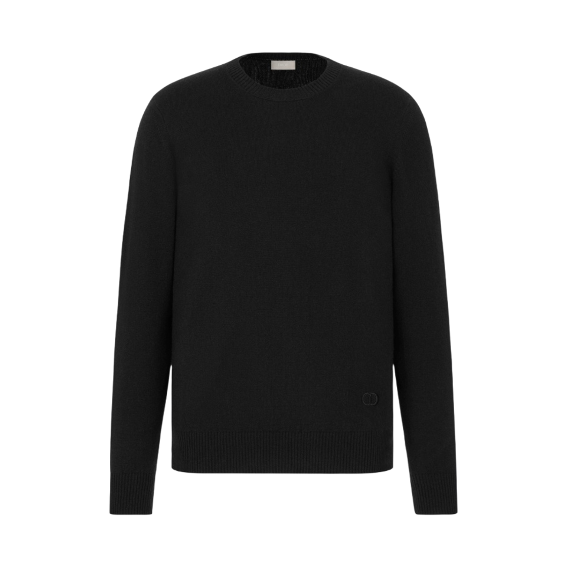 디올 CD 아이콘 시그니쳐 스웨터 캐시미어 저지 블랙(Dior CD Icon Signature Sweater Cashmere Jersey Black) - 1