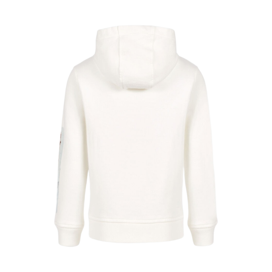 (키즈) C.P. 컴퍼니 U16 베이직 플리스 그래픽 로고 후드 거즈 화이트 - 23SS((Kids) C.P. Company U16 Basic Fleece Graphic Logo Hoodie Gauze White - 23SS) - 2