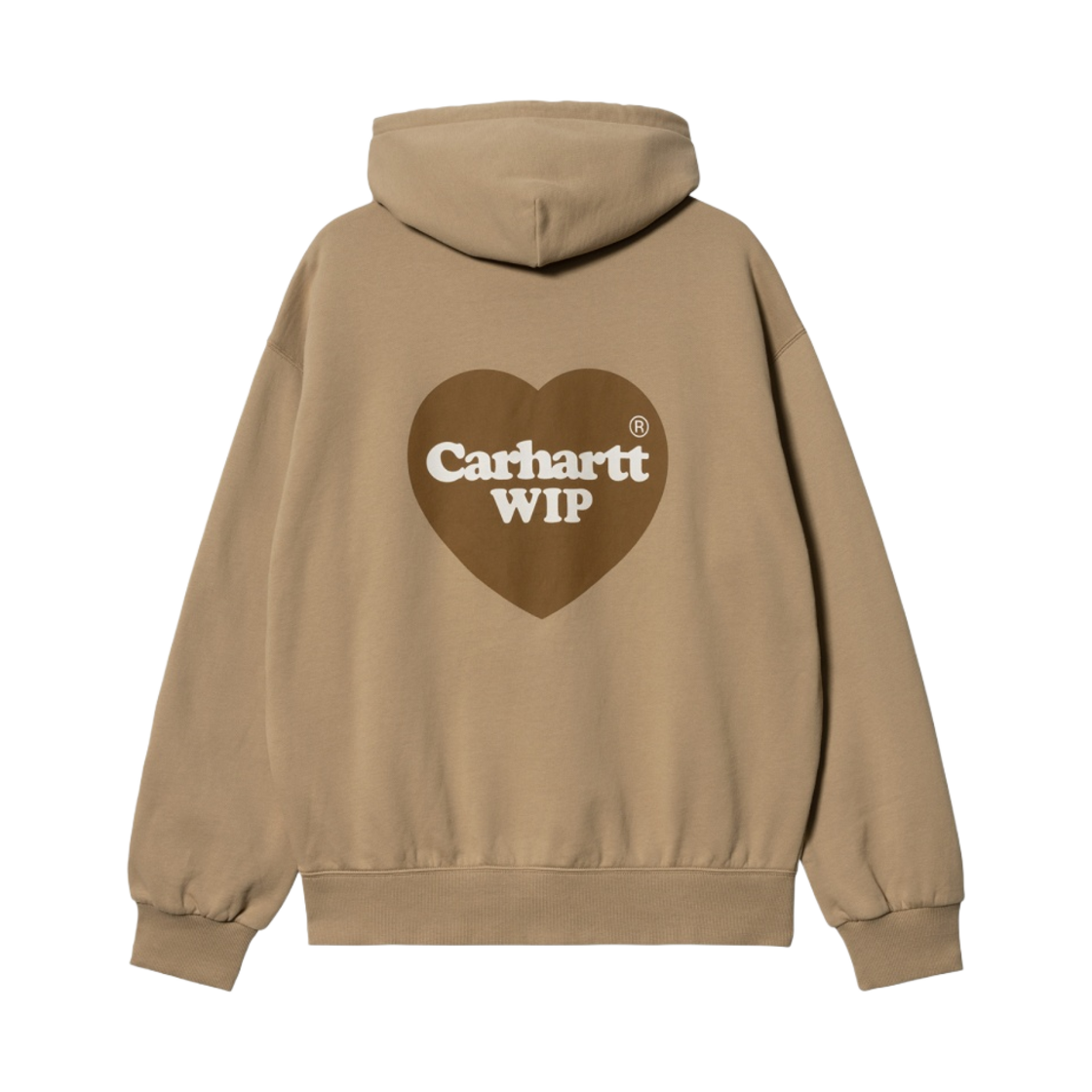 칼하트 WIP 후드 하트 스웨트셔츠 더스티 해밀턴 브라운(Carhartt WIP Hooded Heart Sweatshirt Dusty Hamilton Brown) - 2