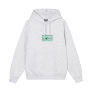 Stussy Debt Hoodie Ash Heather