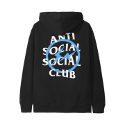 Anti Social Social Club x Fragment Bolt Hoodie Blue