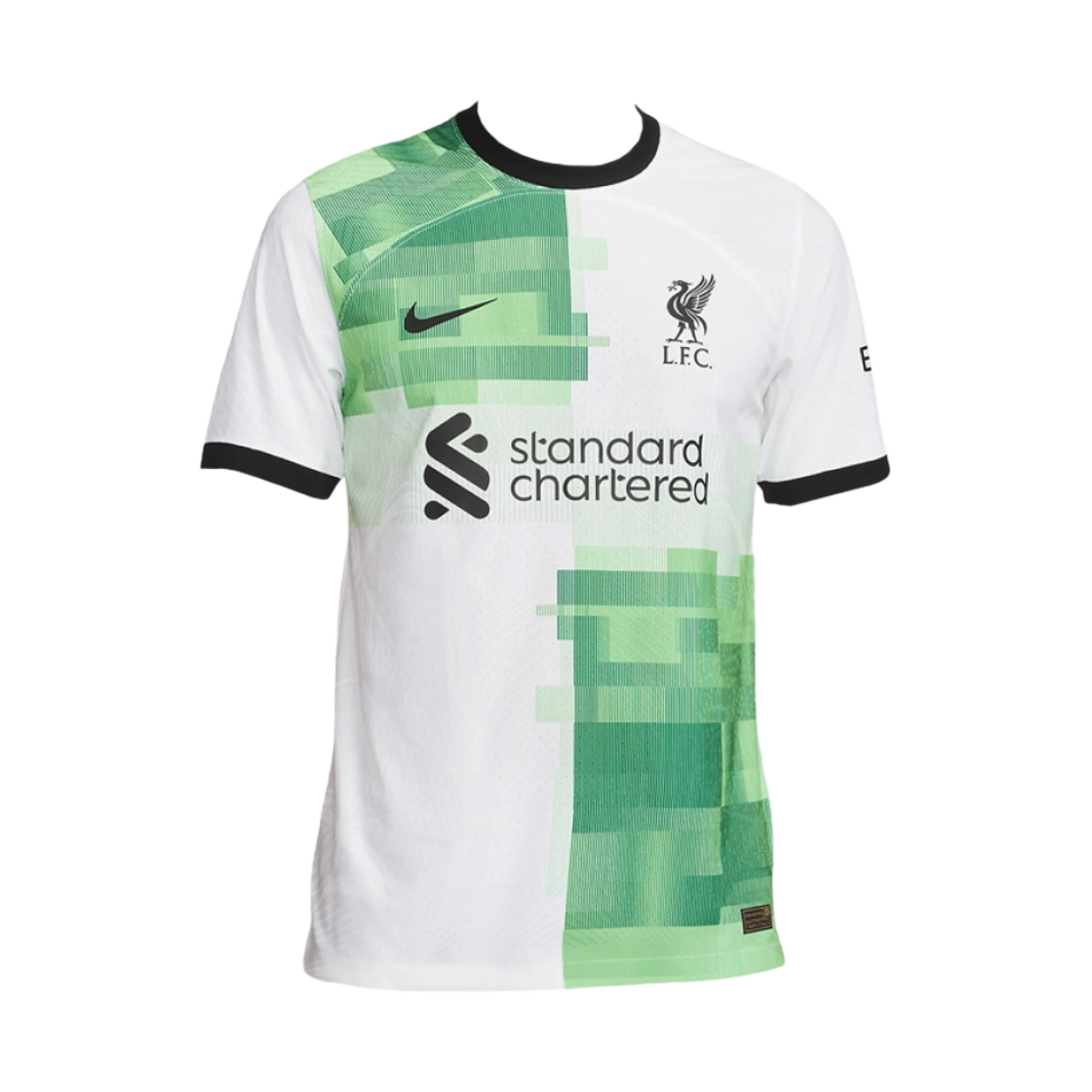 나이키 리버풀 FC 2023/24 드라이핏 ADV 매치 어웨이 저지 화이트 그린 스파크 (논 마킹 버전)(Nike Liverpool FC 2023/24 Dri-Fit ADV Match Away Jersey White Green Spark (Non Marking Ver.))