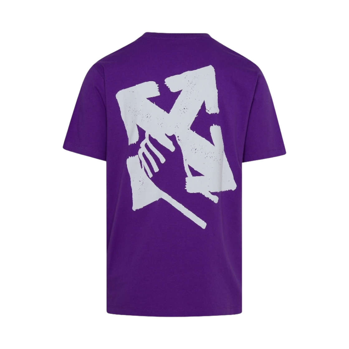 OMAA027S23JER0073601 Off-White Hand Arrow Slim S/S T-Shirt Orchid White