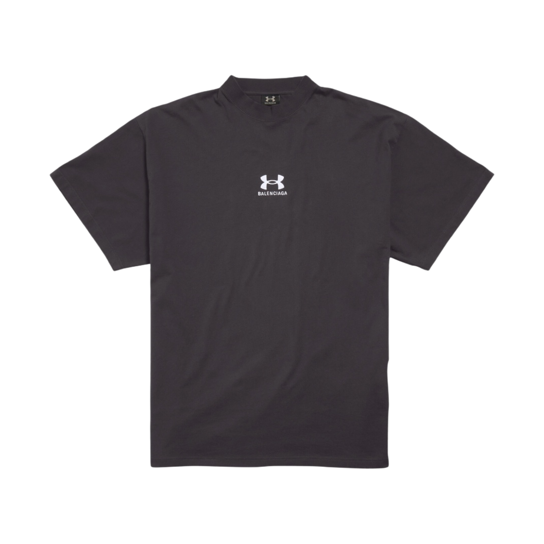 발렌시아가 x 언더아머 오버사이즈 핏 티셔츠 블랙 화이트(Balenciaga x Under Armour Oversized Fit T-Shirt Black White)