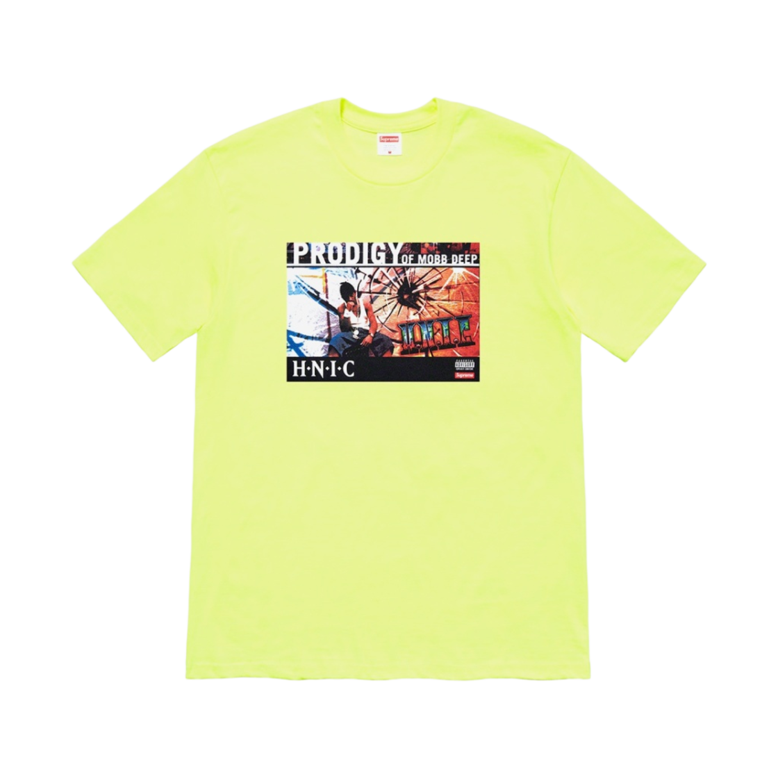 - Supreme HNIC T-Shirt Bright Yellow - 21SS