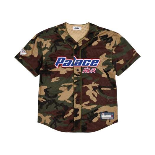 Palace Kawaii Baseball Jersey Camo - 23SS