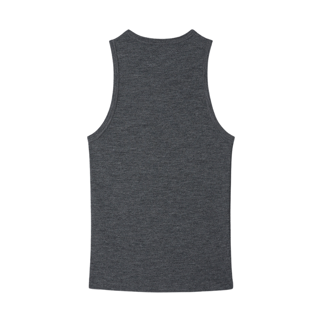 토니웩 슈퍼 파인 울 립드 슬리브리스 차콜(Tonywack Super Fine Wool Ribbed Sleeveless Charcoal) - 2