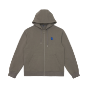 Ader Error Sig; TRS Tag Hoodie Zip-Up 01 Charcoal