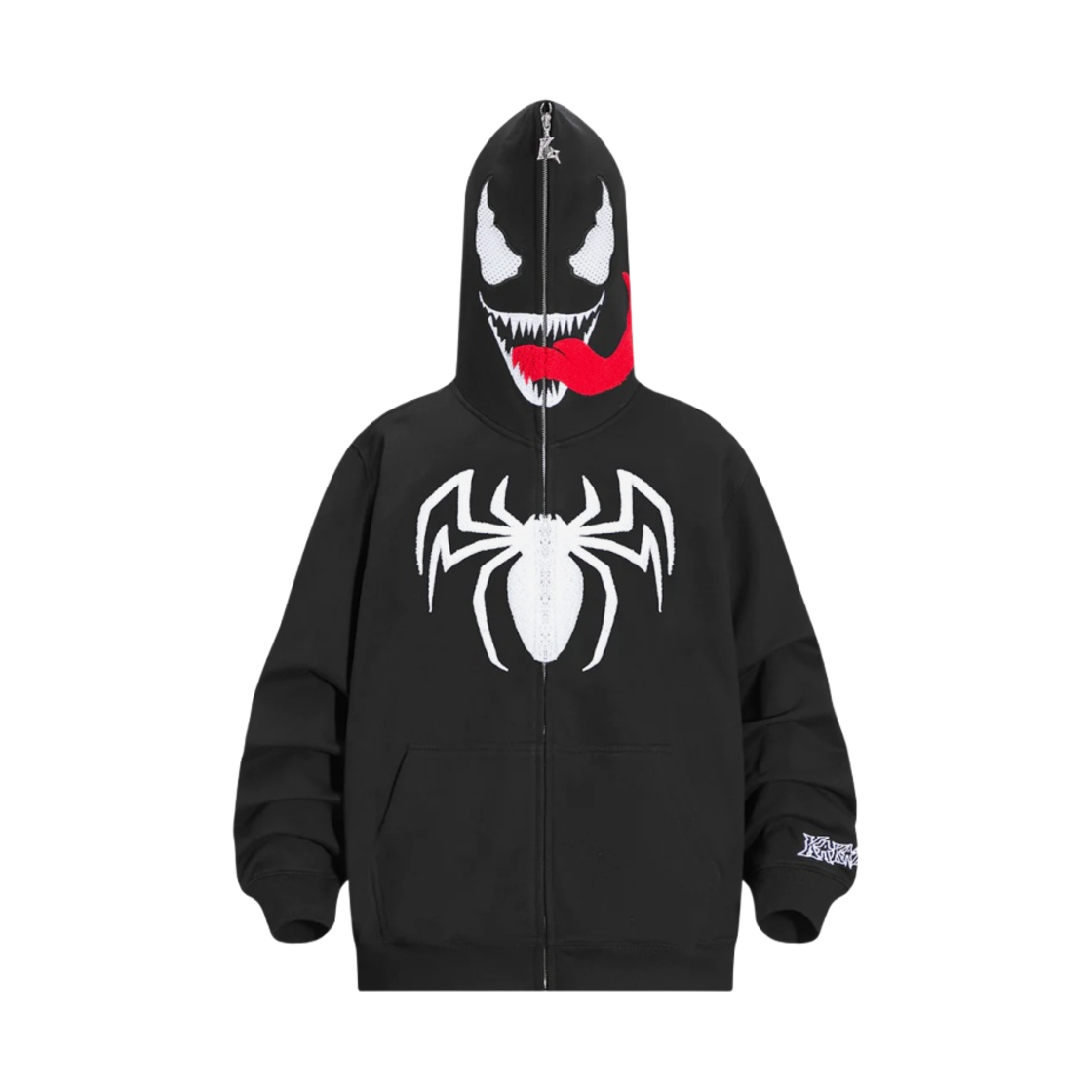 - Kakazzy Full Zip Hoodie Venom Black