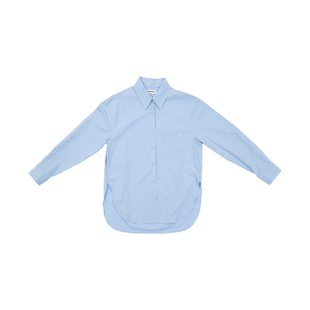 이너프원 루즈핏 셔츠 스카이블루(EnoughOne Loose Fit Shirt Sky Blue)