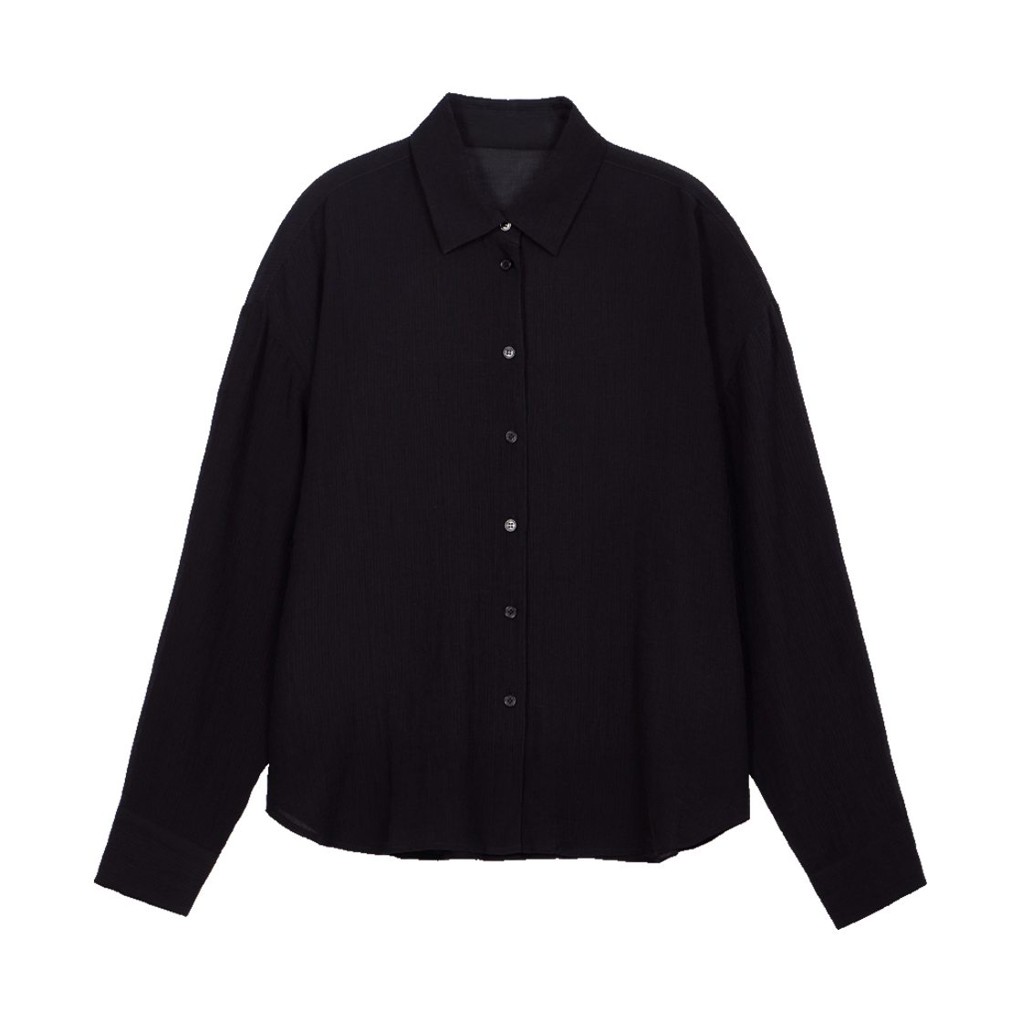 FB2SH1700FBK Fielders Seersucker Shirts Black