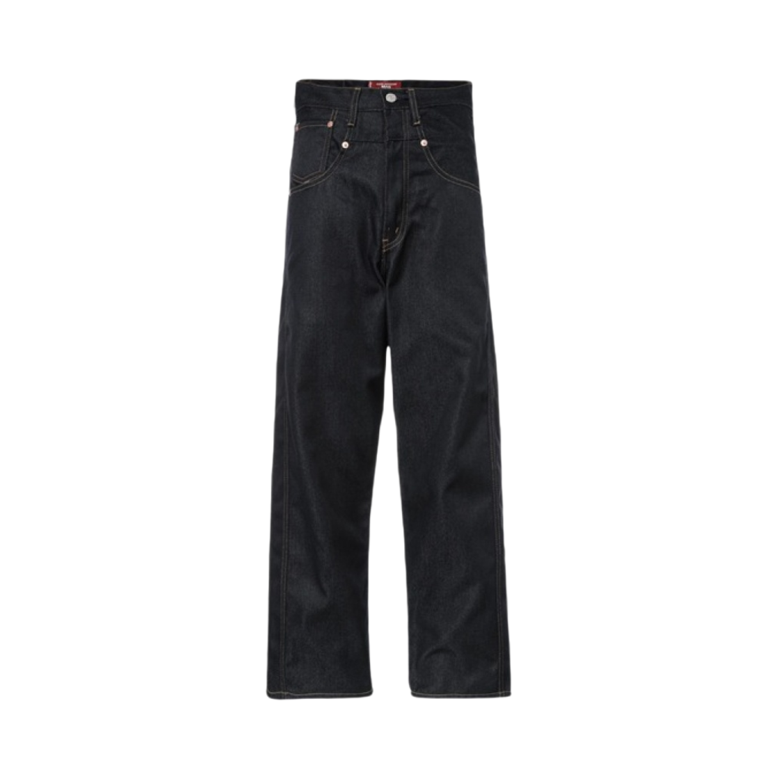 준야 와타나베 x 리바이스 W-네임 데님 블랙(Junya Watanabe x Levi's W-Name Denim Black)