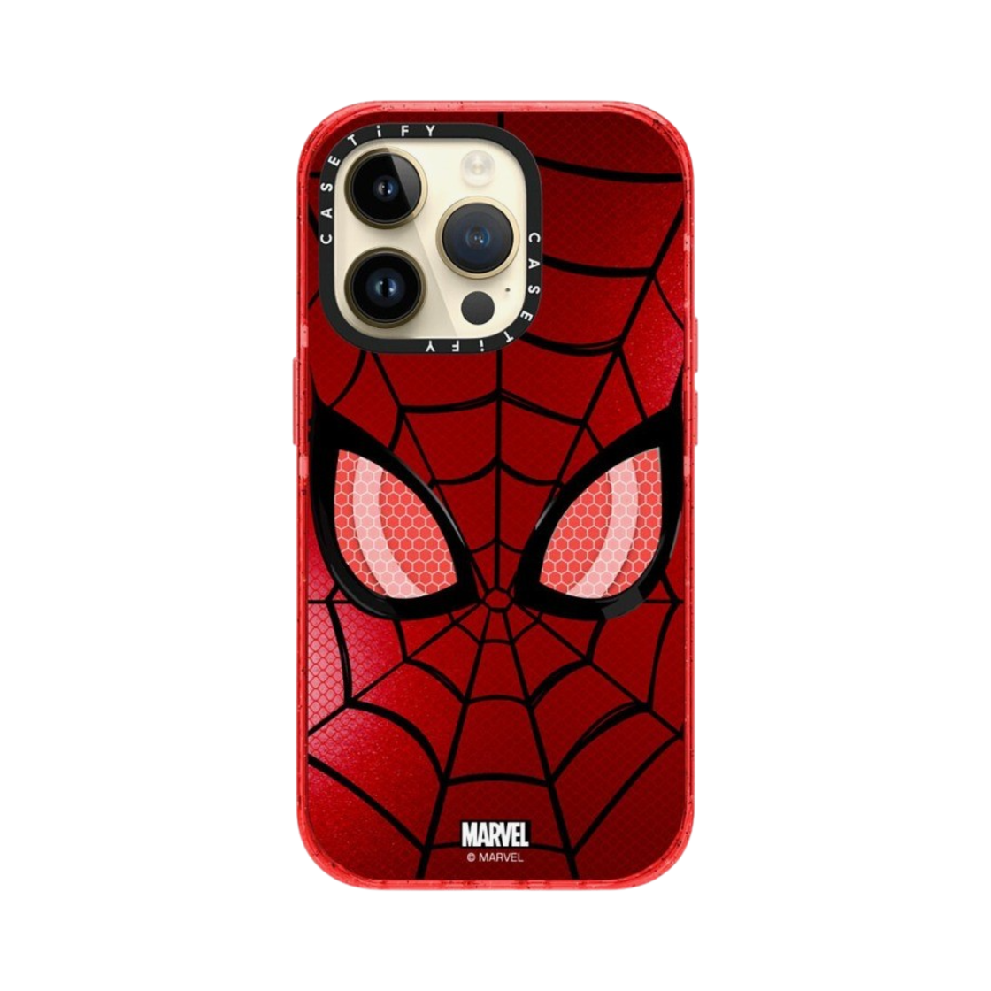 케이스티파이 x 마블 아이폰 스파이더맨 마스크 맥세이프 임팩트 케이스 반투명 워터멜론(Casetify x Marvel iPhone Spider-Man Mask Magsafe Impact Case Sheer Watermelon) - 4