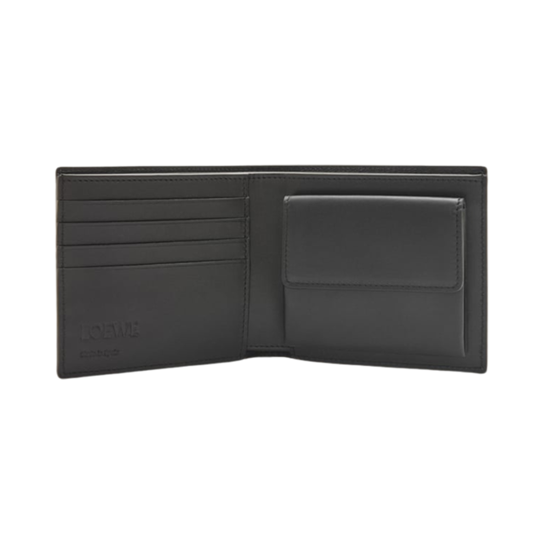 로에베 퍼즐 바이폴드 코인 월렛 인 클래식 카프스킨 블랙(Loewe Puzzle Bifold Coin Wallet in Classic Calfskin Black) - 2