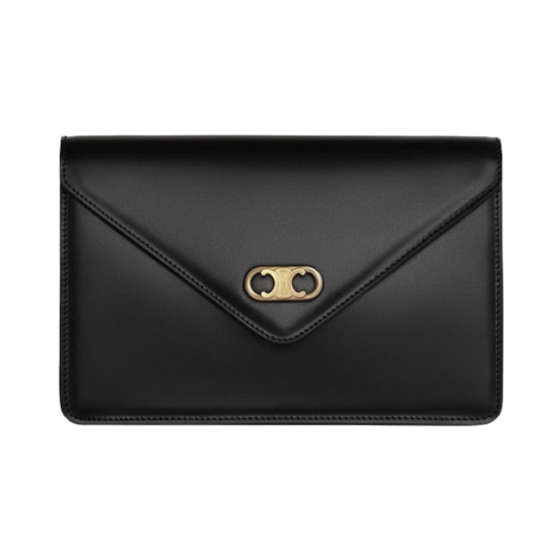 셀린느 월렛 온 체인 마고 트리옹프 캔버스 카프스킨 탄 Celine KREAM