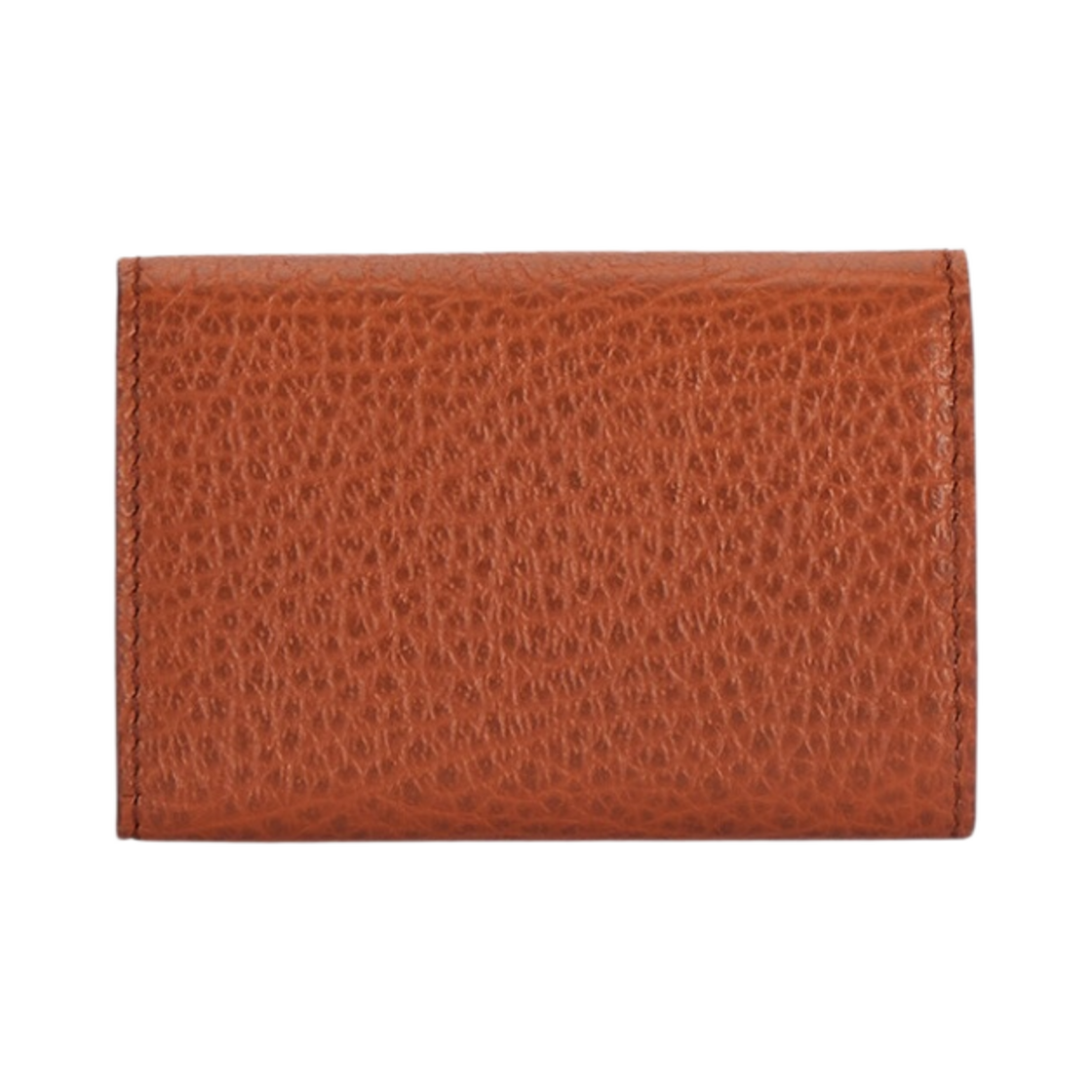 메종 마르지엘라 엠보스 그레인드 카프스킨 컴팩트 카드 홀더 브라운(Maison Margiela Embossed Grained Calfskin Compact Card Holder Brown) - 3