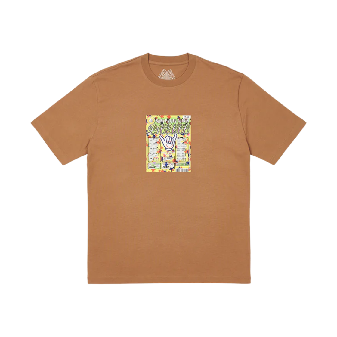 팔라스 스크래치 티셔츠 모카 - 23SS(Palace Scratchy T-Shirt Mocha - 23SS) - 1