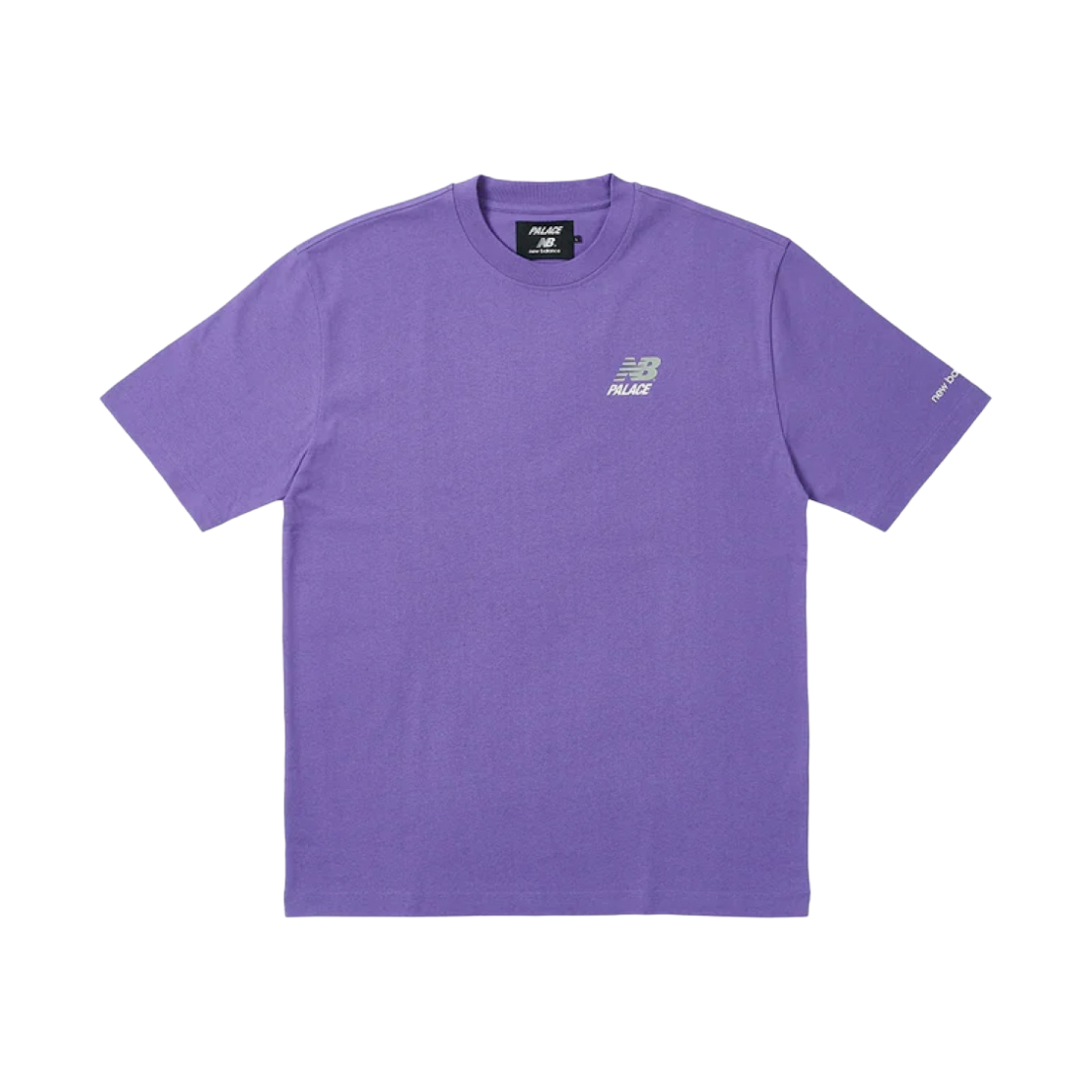 팔라스 x 뉴발란스 로고 티셔츠 퍼플 - 23SS(Palace x New Balance Logo T-Shirt Purple - 23SS) - 1