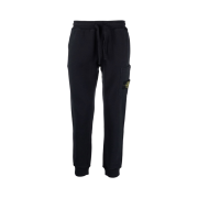 Stone Island 64520 Cotton Fleece Sweatpants Navy Blue - 21FW