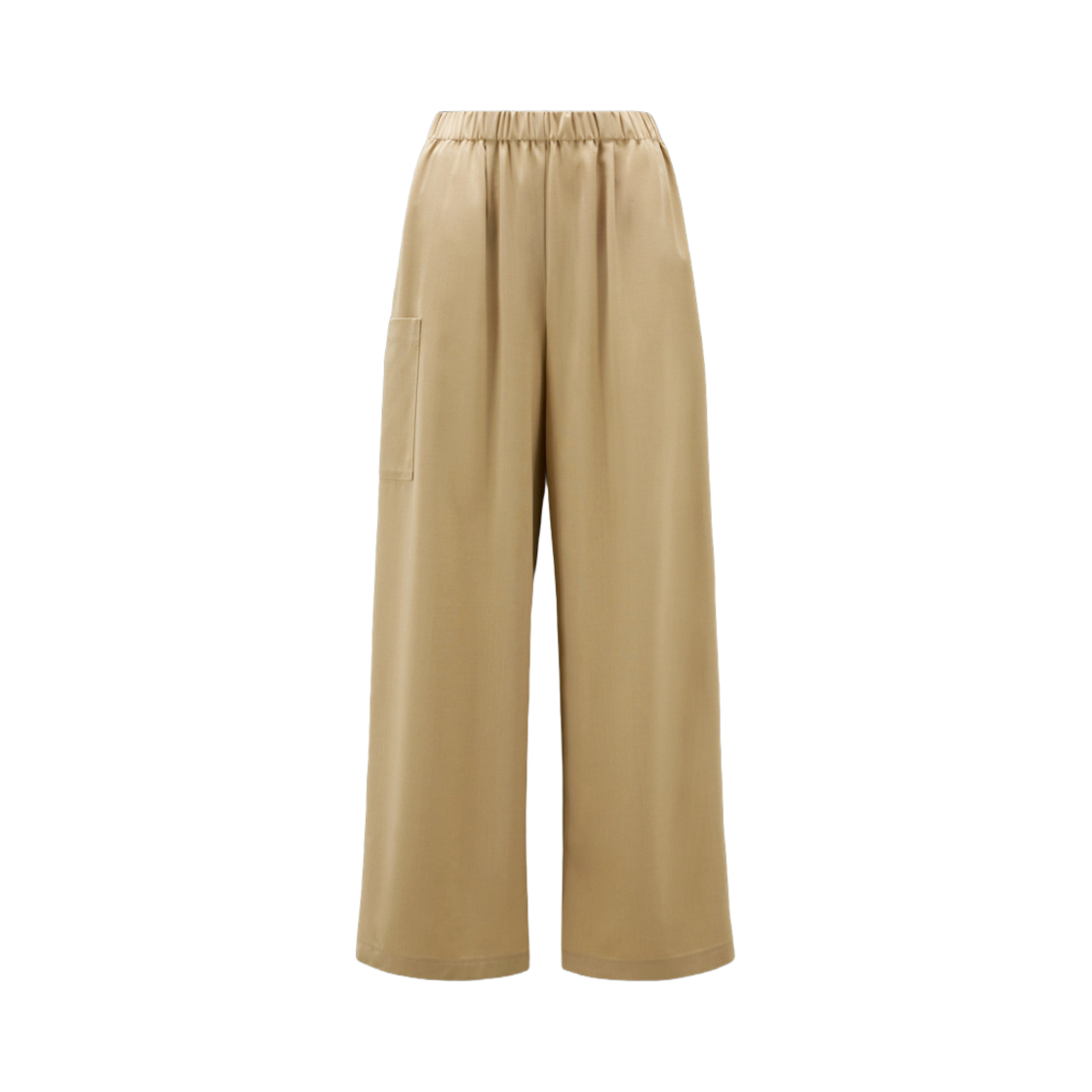 (W) 몽클레르 울 트라우저 샌드 베이지 - 23SS((W) Moncler Wool Trousers Sand Beige - 23SS) - 1