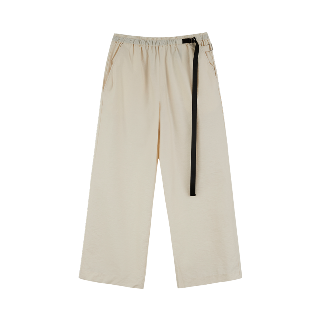 하이투 투 스트랩 와이드팬츠 아이보리(HYII Two Straps Wide Pants Ivory)