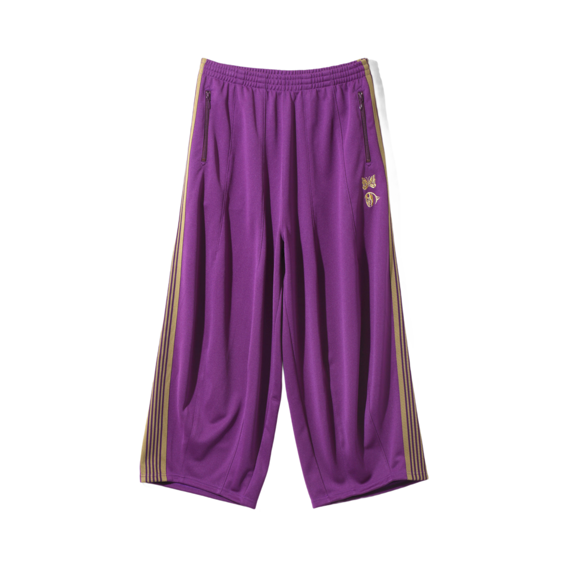 니들스 x 카에 다나카 H.D. 트랙 팬츠 폴리 스무스 퍼플(Needles x Kae Tanaka H.D. Track Pants Poly Smooth Purple)