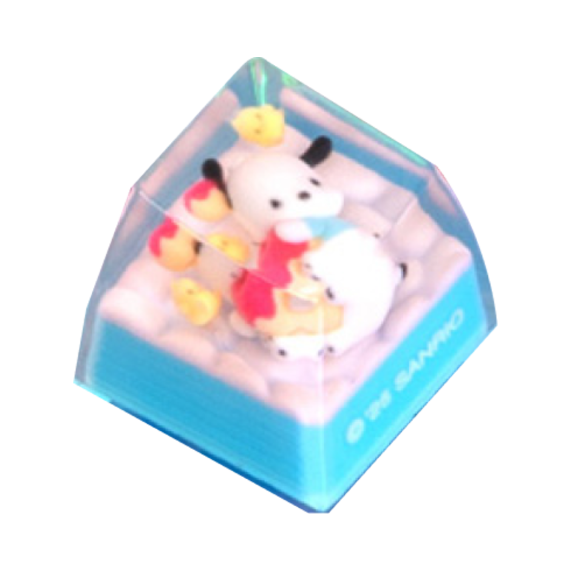 로이체 x 산리오 포차코 레진 키캡(Royche x Sanrio Pochacco Resin Keycap)