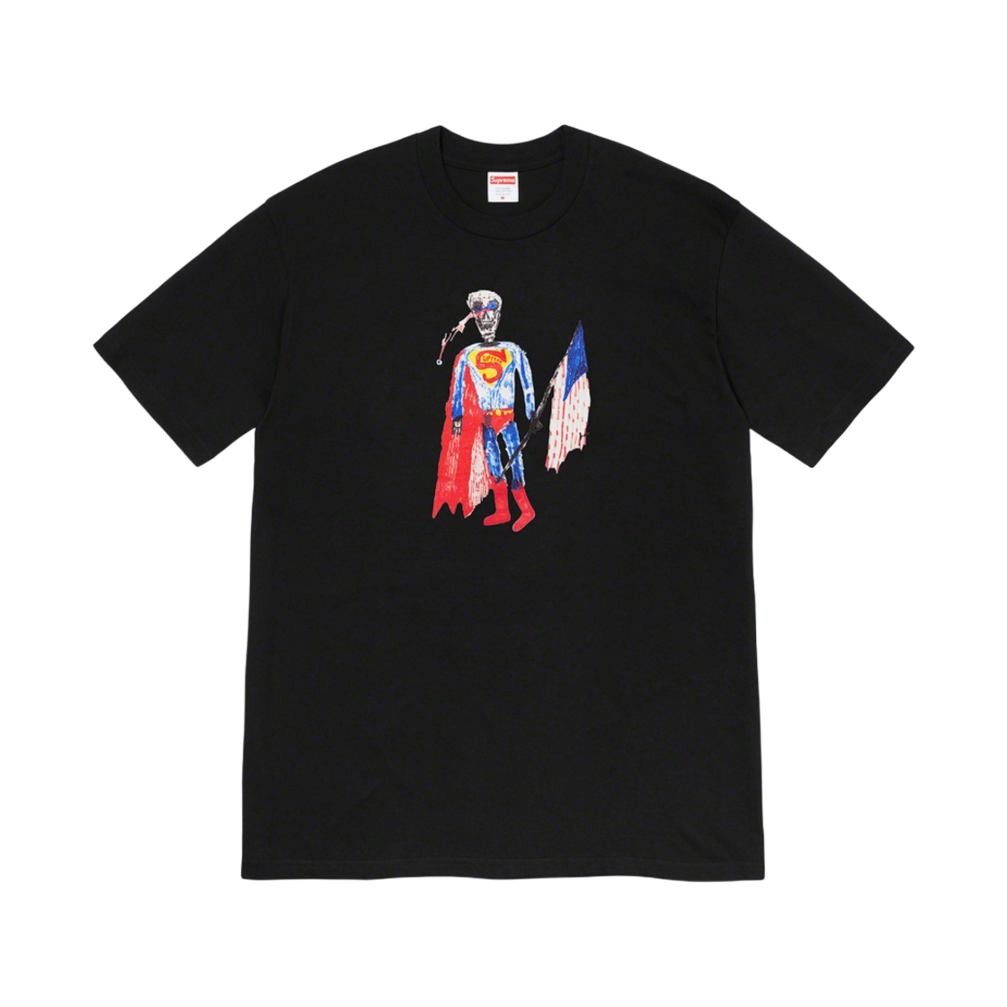 - Supreme Skeleton T-Shirt Black - 21SS