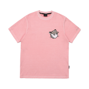 Malbon Golf Garment Washing Bucket Round T-Shirt Pink