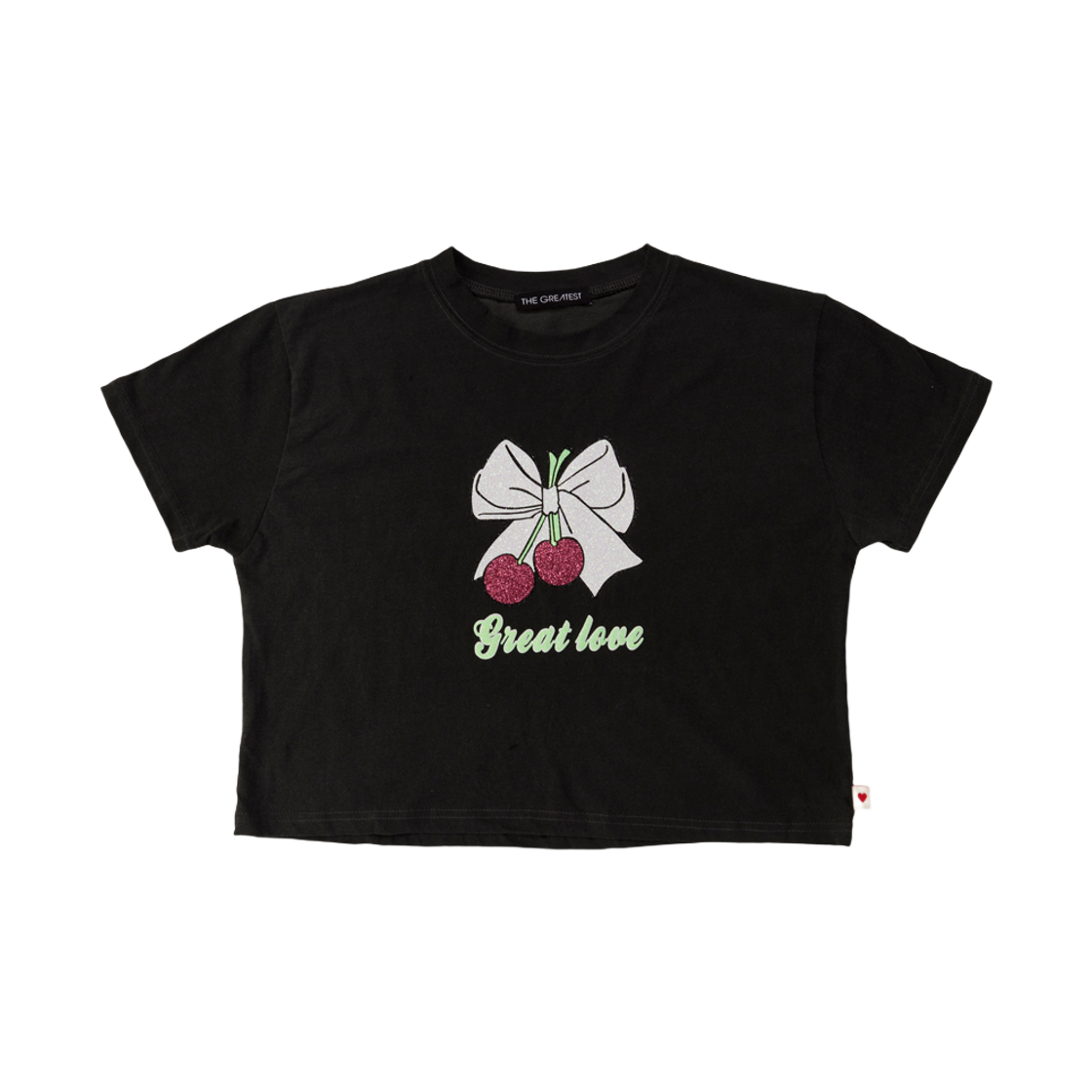 GT24SUMMER01 BK The Greatest Cherry Tee Black