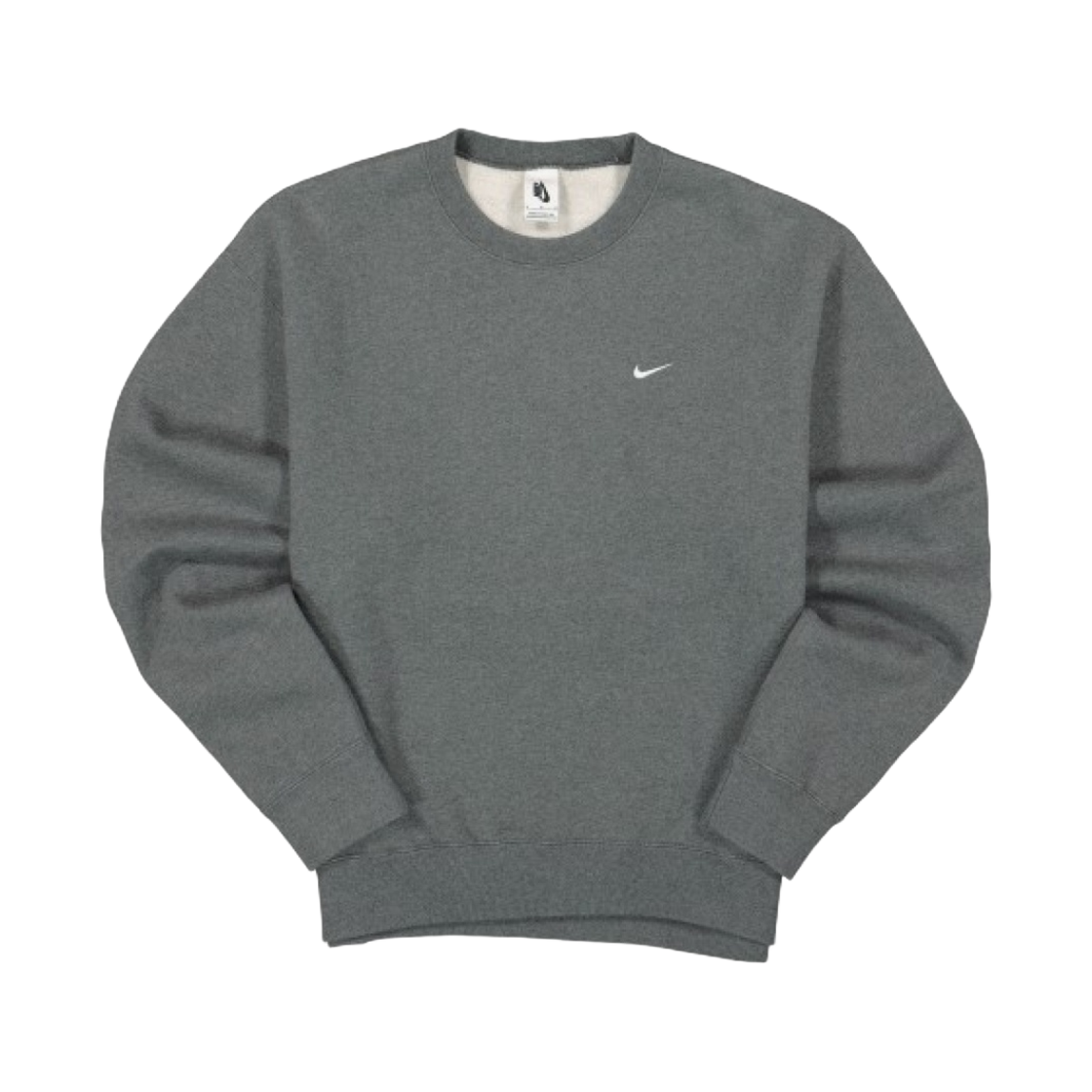 나이키 M NRG 크루 워시 차콜 헤더