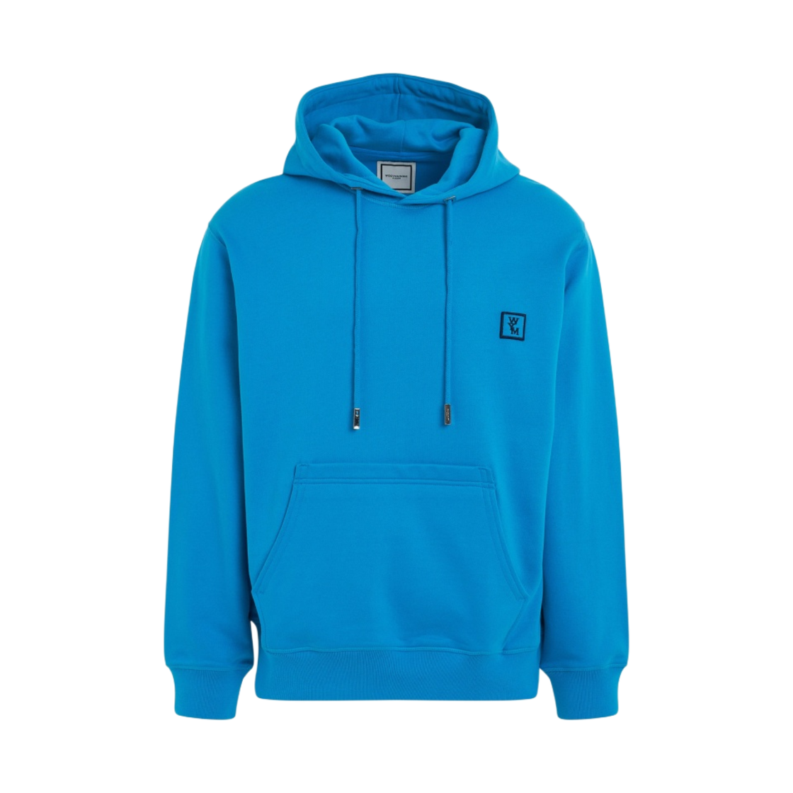 우영미 코튼 백로고 후드 스웨트셔츠 블루 - 23SS(Wooyoungmi Cotton Back Logo Hooded Sweatshirt Blue - 23SS) - 2