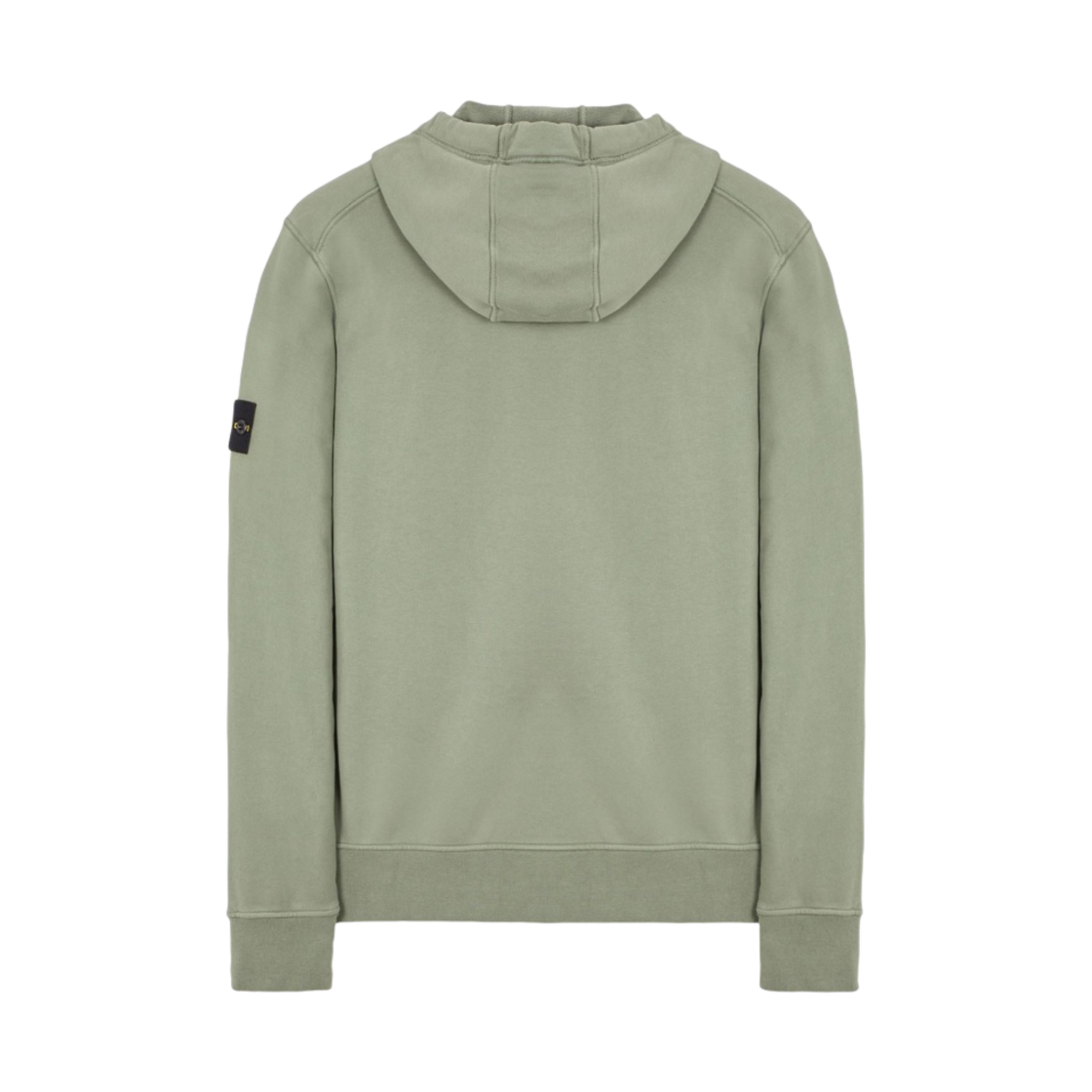 스톤 아일랜드 64151 코튼 플리스 가먼트 다이드 후드 스웨트셔츠 세이지 그린 - 23FW(Stone Island 64151 Cotton Fleece Garment Dyed Hooded Sweatshirt Sage Green - 23FW) - 2