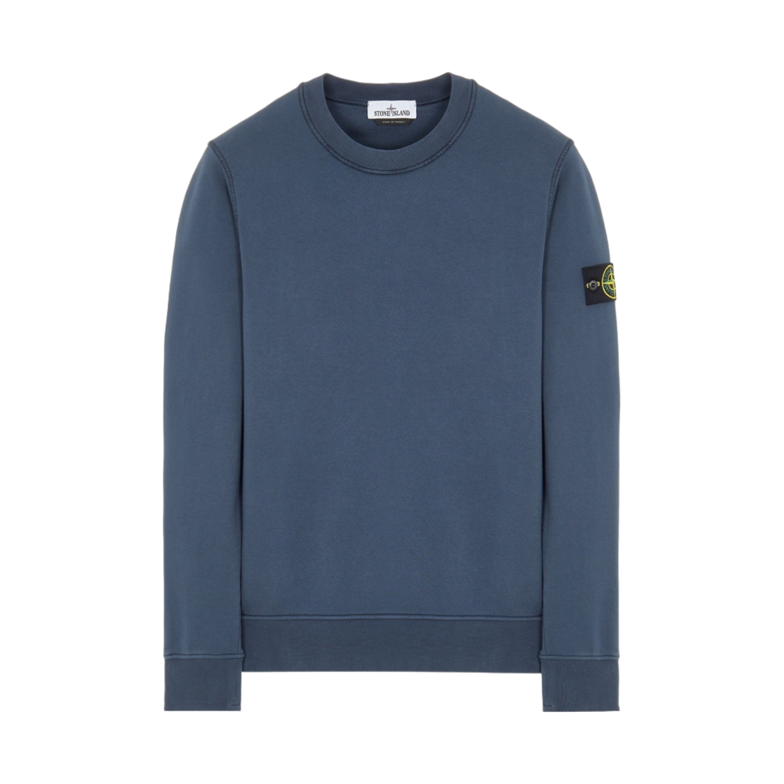 761563051-V0024 Stone Island 63051 Crewneck Sweatshirt Avio Blue - 22SS