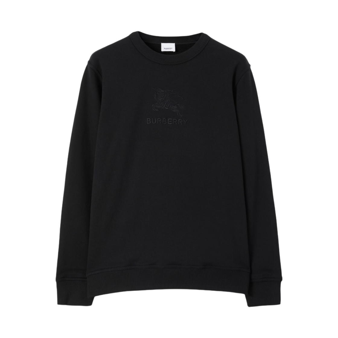 8072743 Burberry EKD Cotton Sweatshirt Black