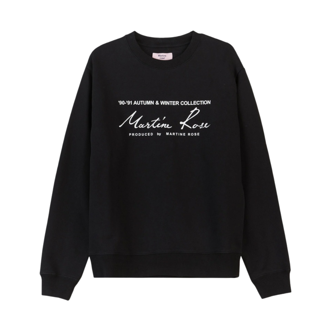 마틴 로즈 클래식 크루 블랙(Martine Rose Classic Crew Black)