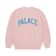 Palace Collegiate Knit Pink - 21FW