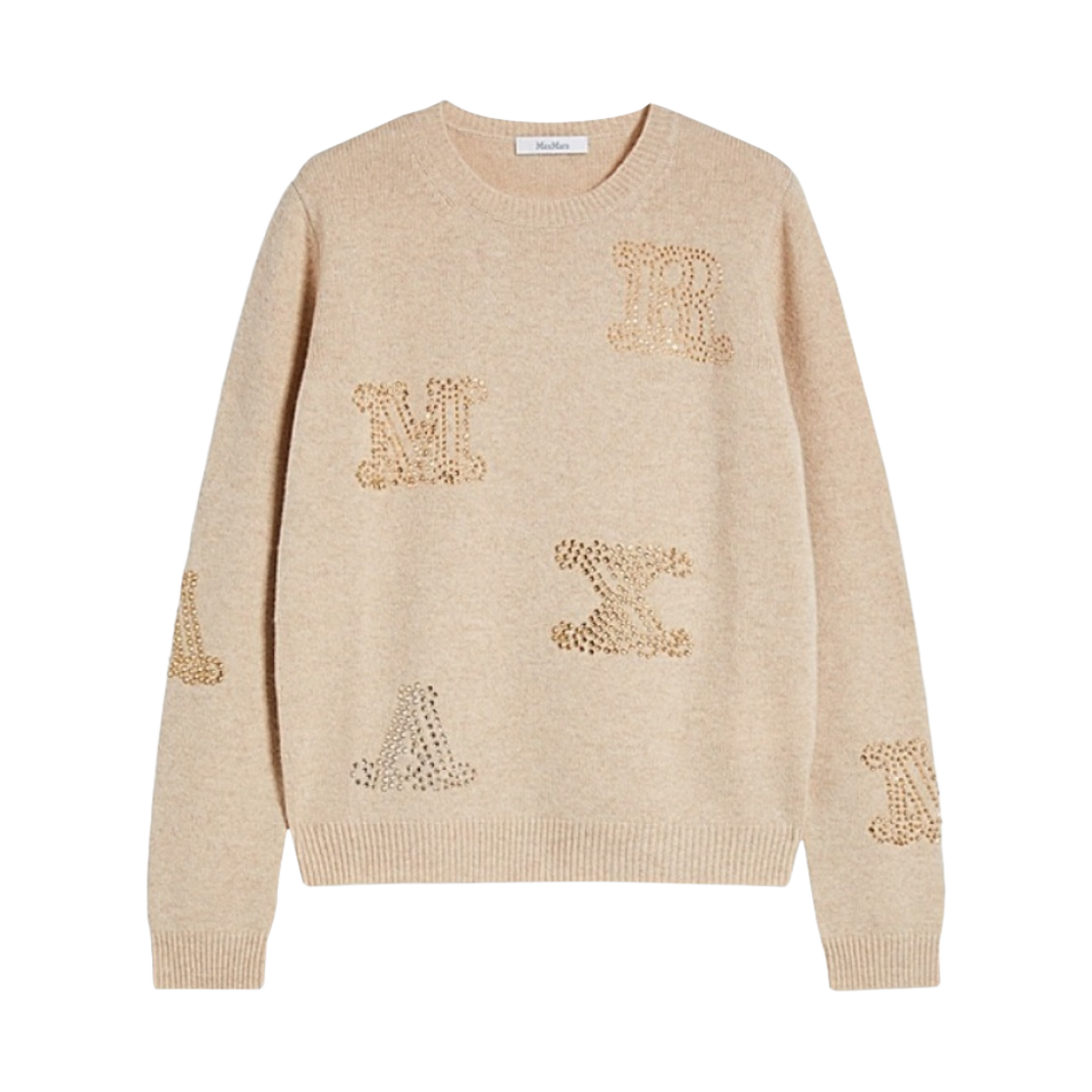 (W) 막스마라 미아 캐시미어 스웨터 베이지((W) Max Mara Mia Cashmere Sweater Beige) - 1