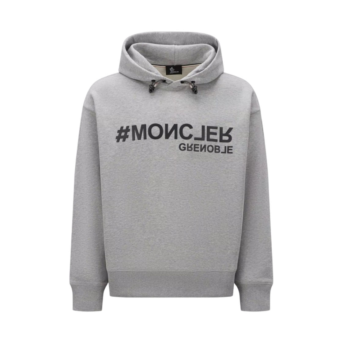 몽클레르 로고 후드 그레이 - 23SS(Moncler Logo Hoodie Gray - 23SS) - 1