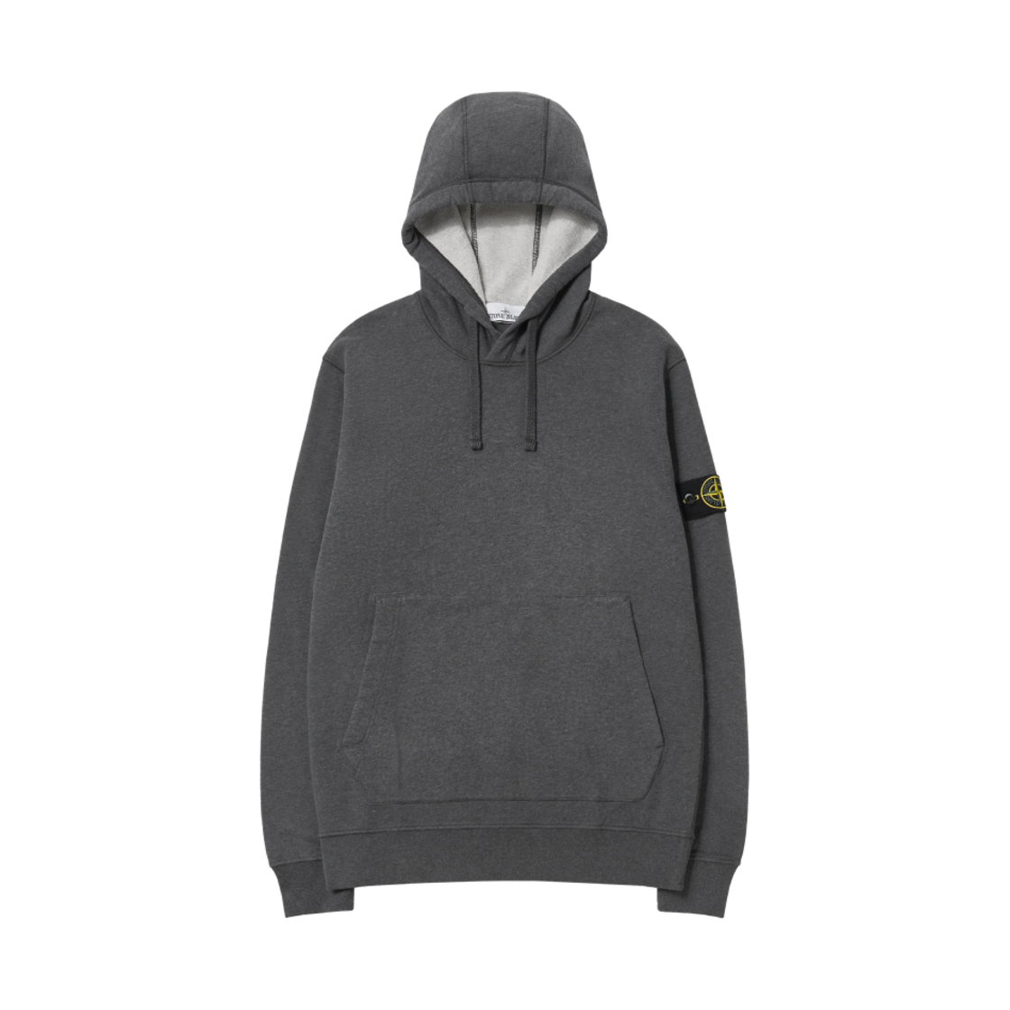 스톤 아일랜드 64120 코튼 플리스 후드 스웨트셔츠 차콜 - 22FW(Stone Island 64120 Cotton Fleece Hooded Sweatshirt Charcoal - 22FW) - 1