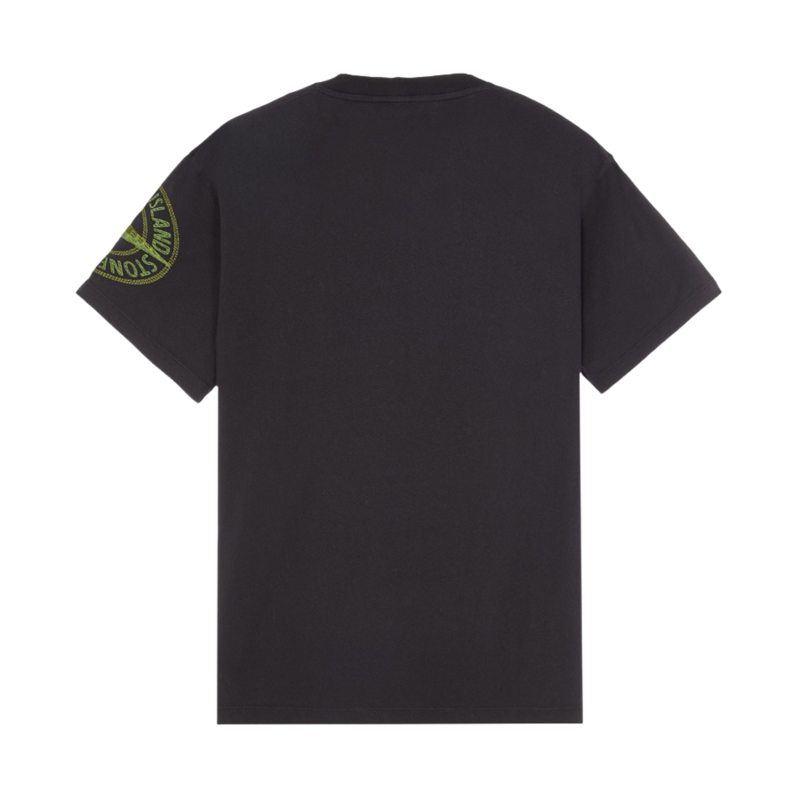 스톤 아일랜드 21578 20/1 스티치 원 자수 티셔츠 블랙 - 23SS(Stone Island 21578 20/1 Stitches One Embroidery T-Shirt Black - 23SS) - 2
