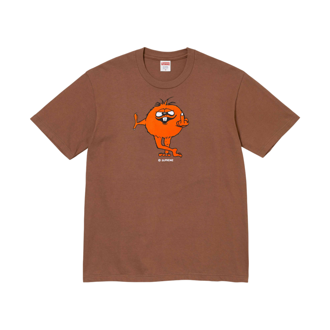 슈프림 카마초 티셔츠 브라운 - 23FW